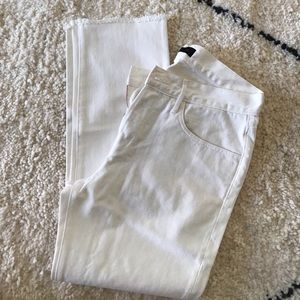 NNW 3x1 NYC white cut off jeans